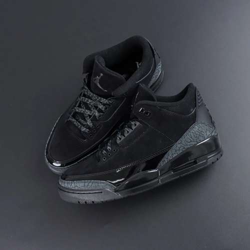 Air Jordan 3 Retro "Black Cat" (Batch LJR Top Quality)