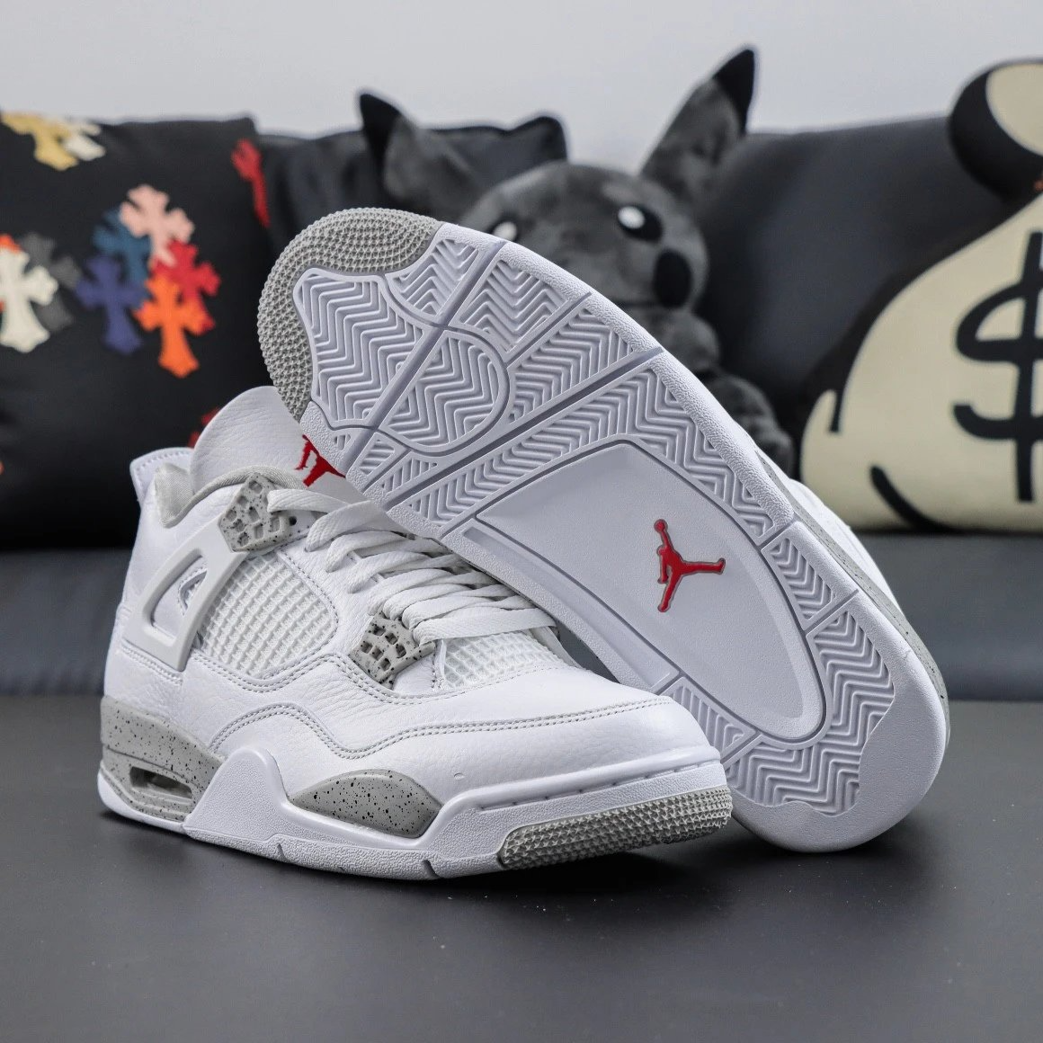 Air Jordan 4 "OREO" (Batch LJR Top Quality)