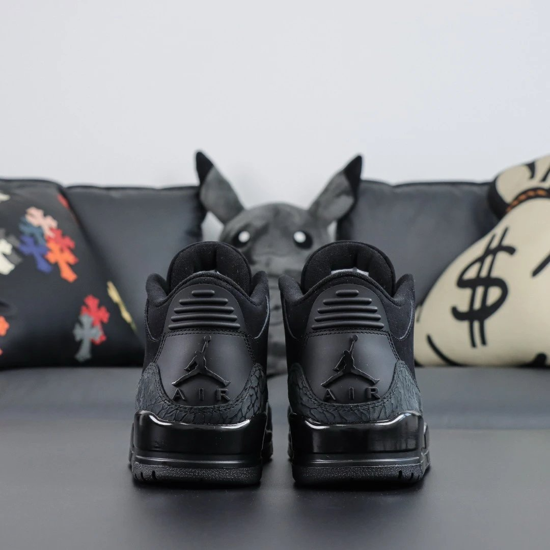 Air Jordan 3 Retro "Black Cat" (Batch LJR Top Quality)